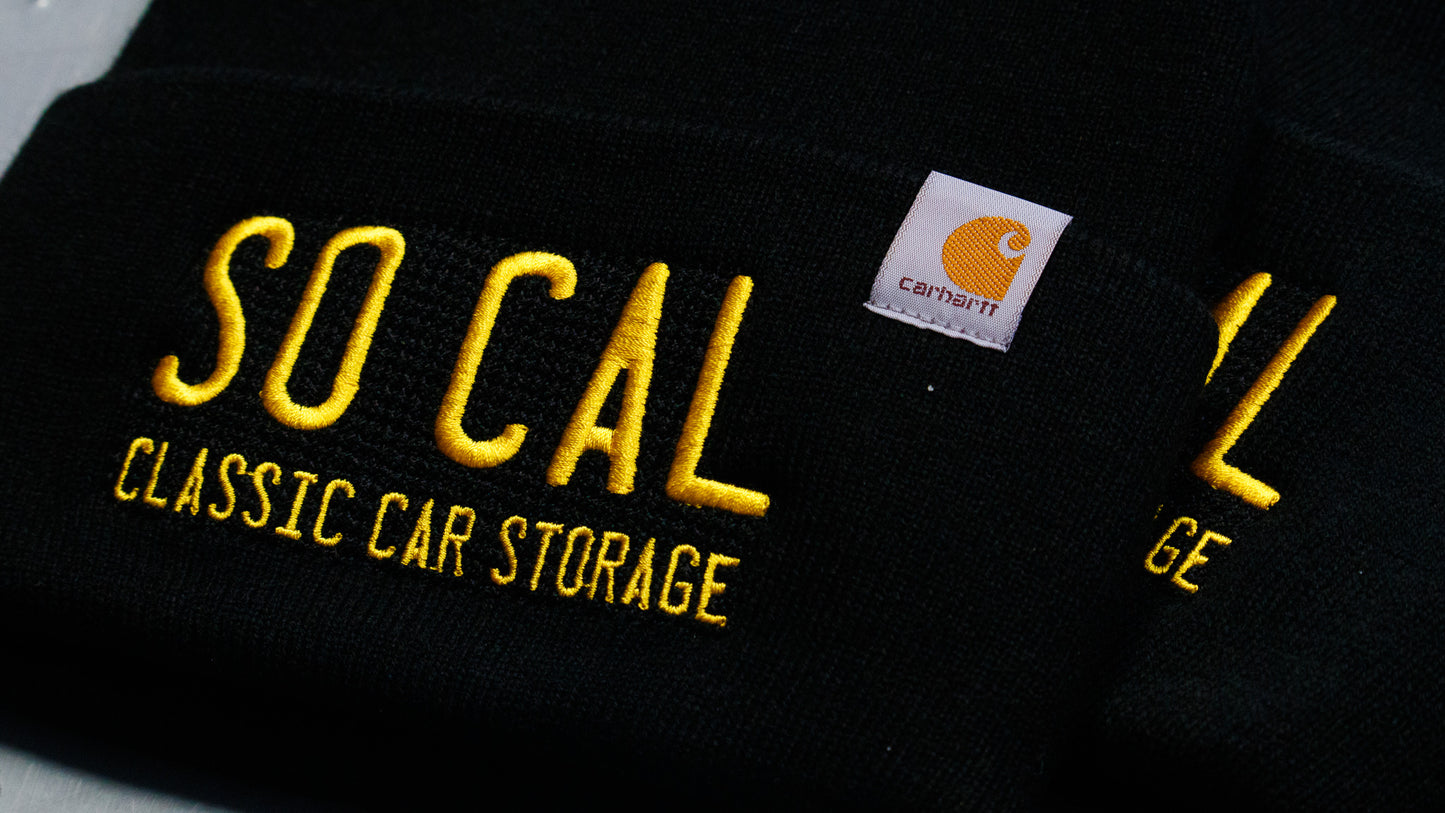 SOCAL Classic Embroidered Carhartt Knit Cuff Beanie