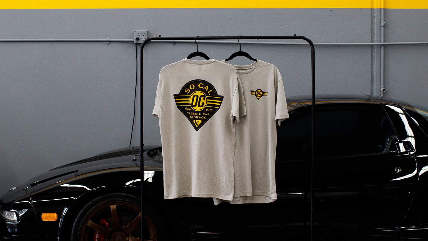 OC Engine Next Level T-Shirt Tan