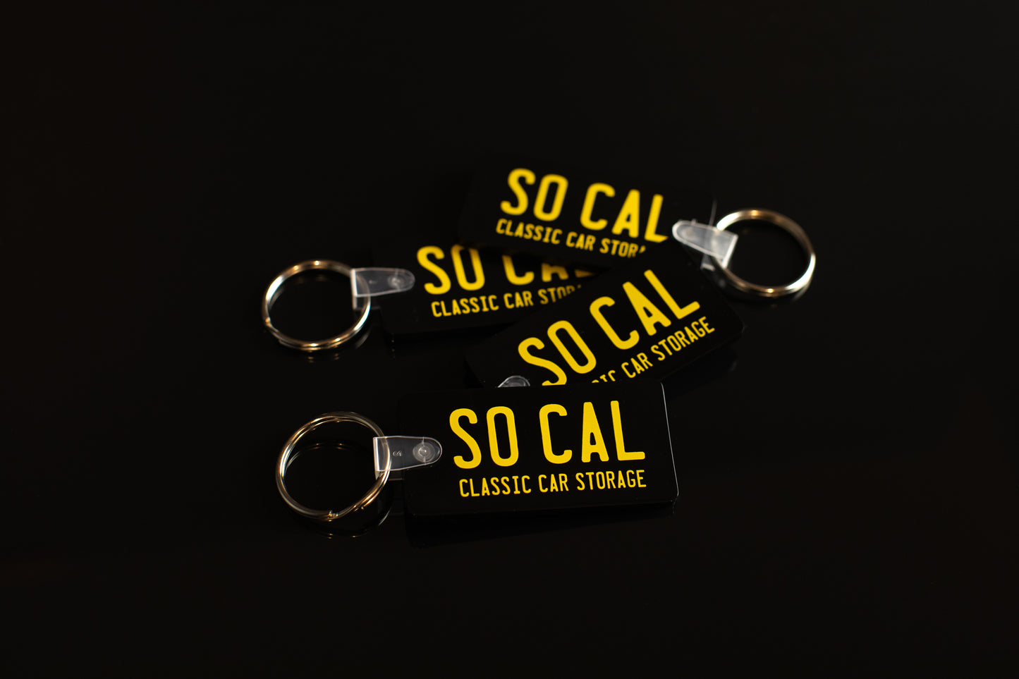 SOCAL Classic License Plate Key Chain