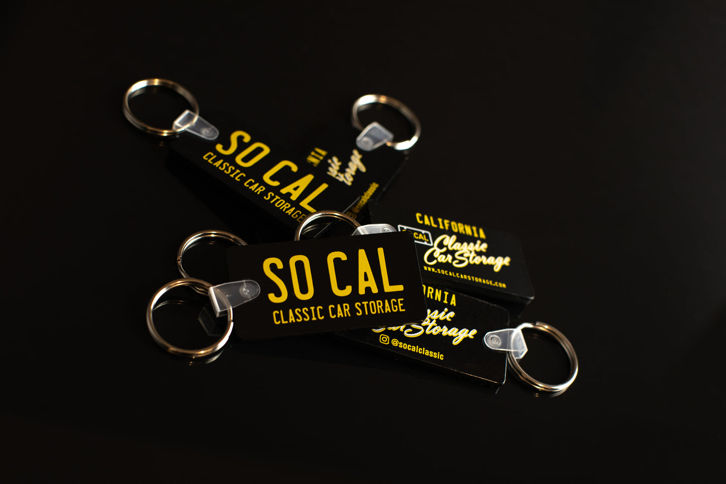 SOCAL Classic License Plate Key Chain