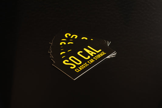 SOCAL Classic License Plate Sticker
