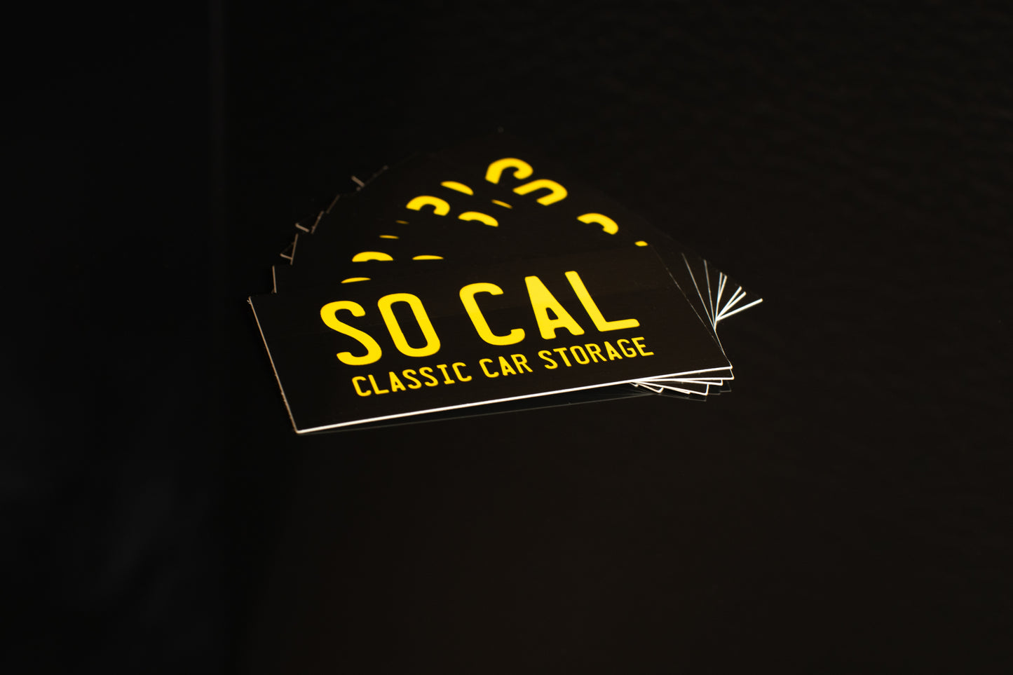 SOCAL Classic License Plate Sticker