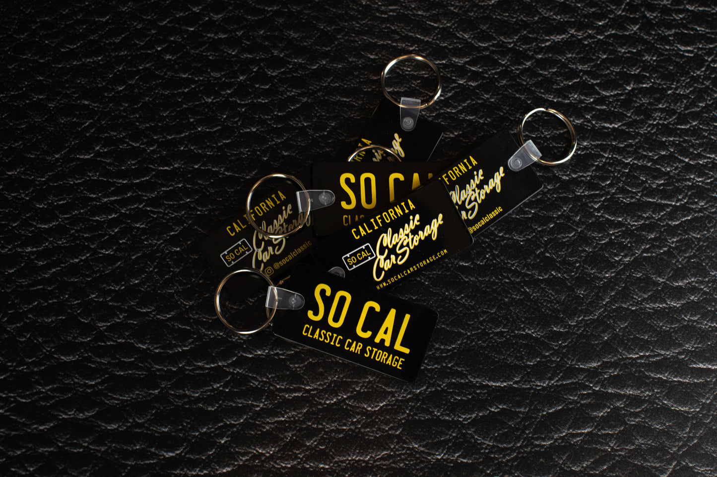 SOCAL Classic License Plate Key Chain