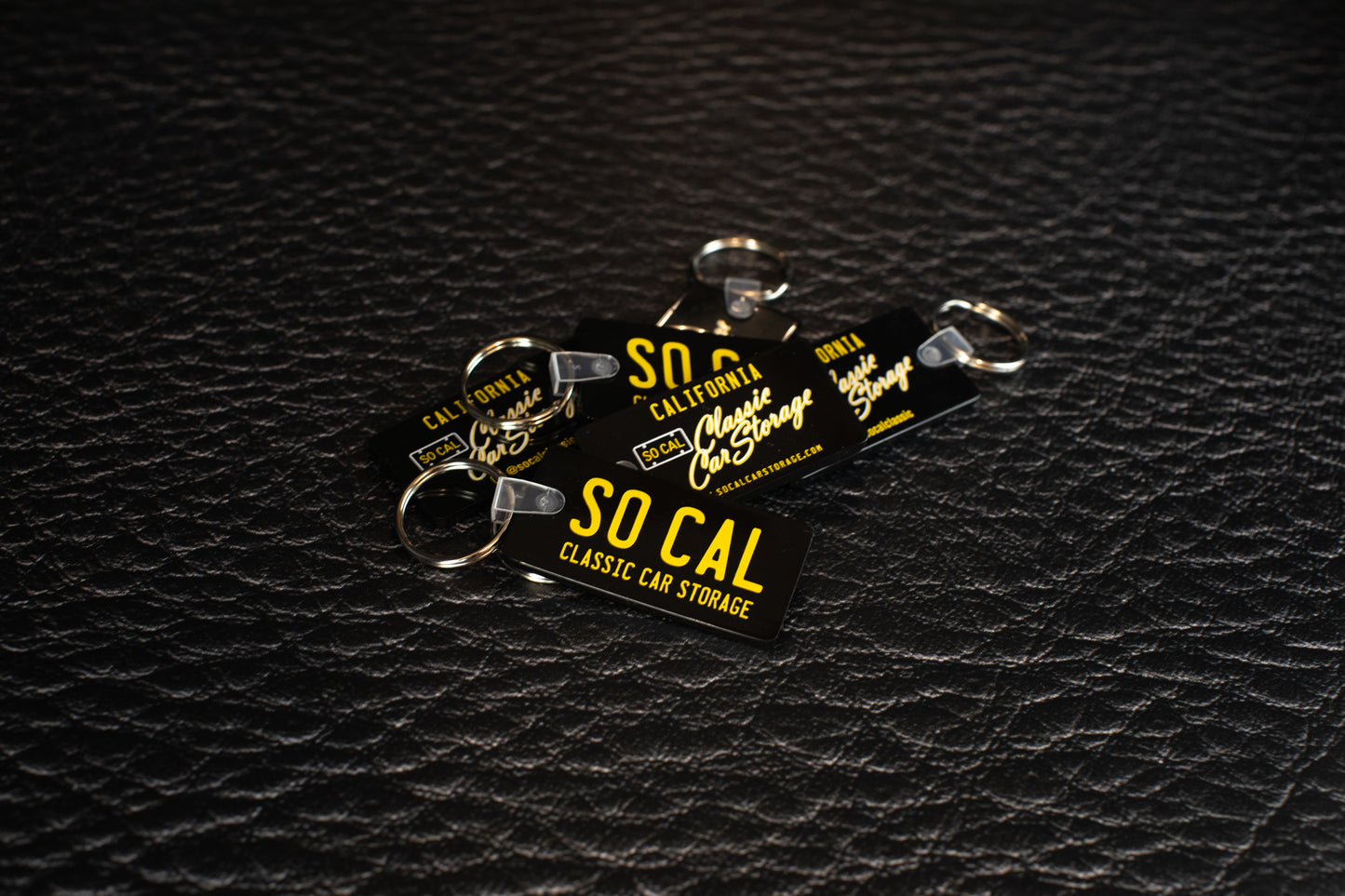 SOCAL Classic License Plate Key Chain
