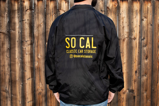 SOCAL Classic Embroidered Windbreaker Jacket