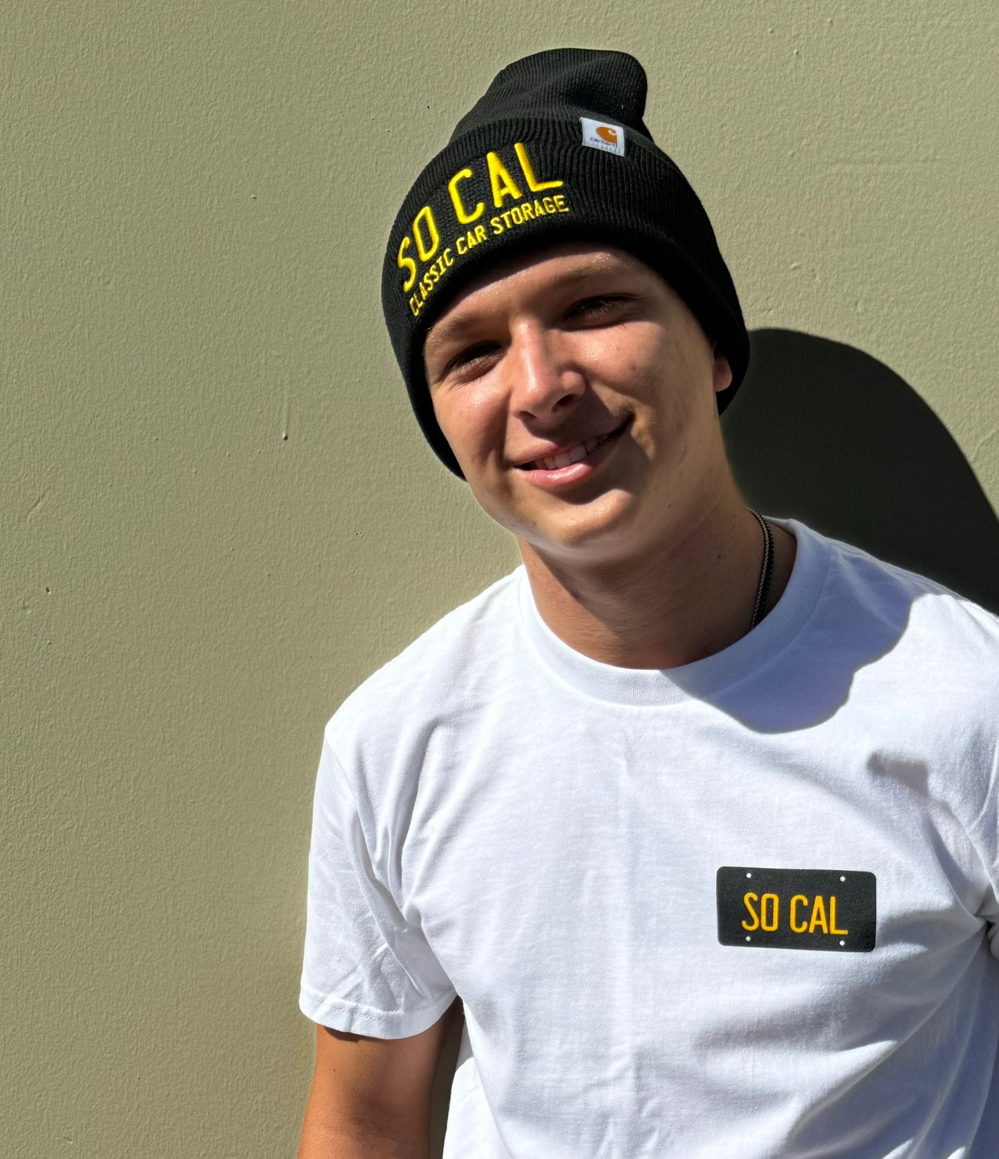 SOCAL Classic Embroidered Carhartt Knit Cuff Beanie