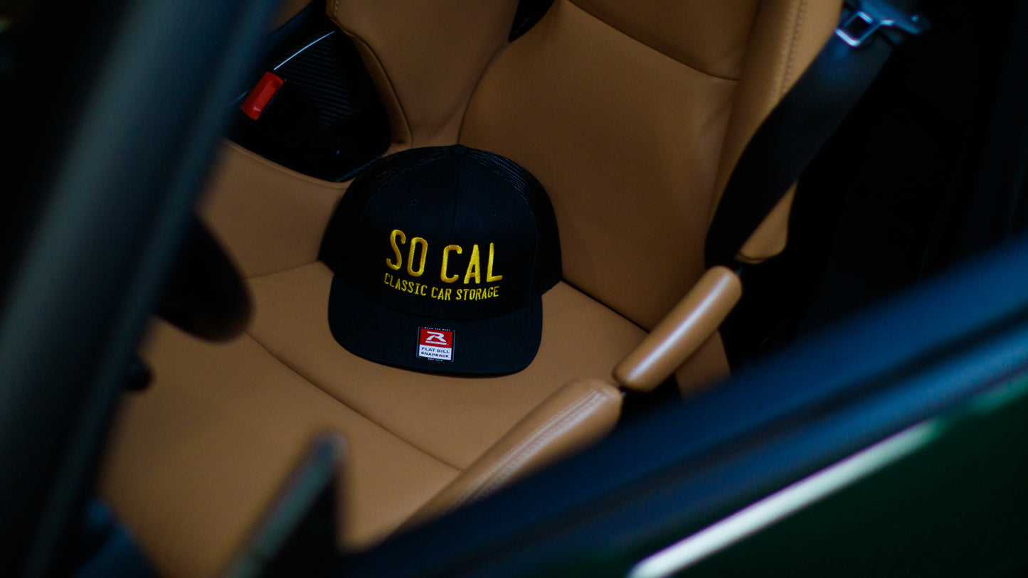 SOCAL Classic Embroidered Snapback Hat