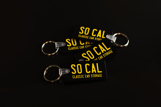 SOCAL Classic License Plate Key Chain