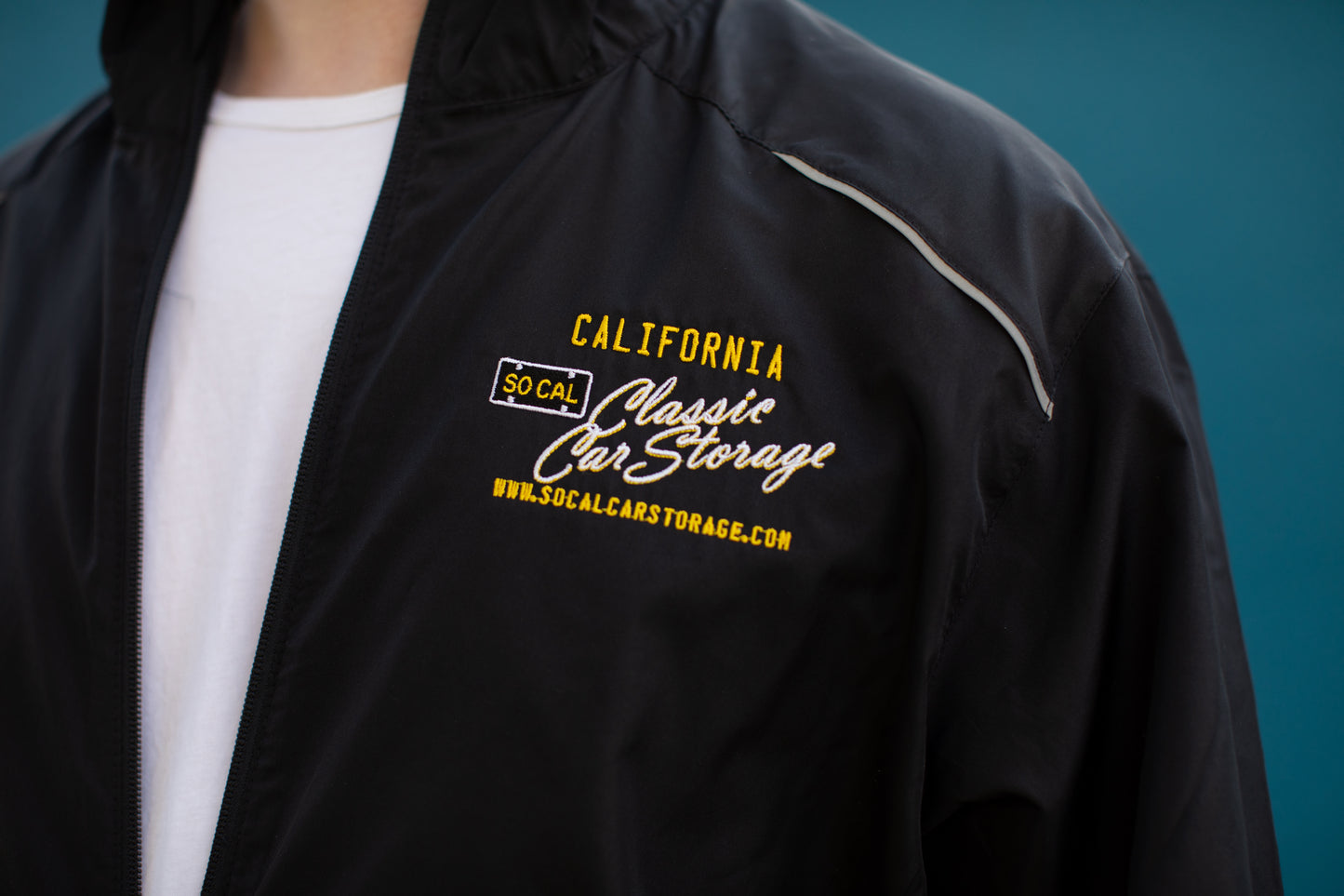 SOCAL Classic Embroidered Windbreaker Jacket